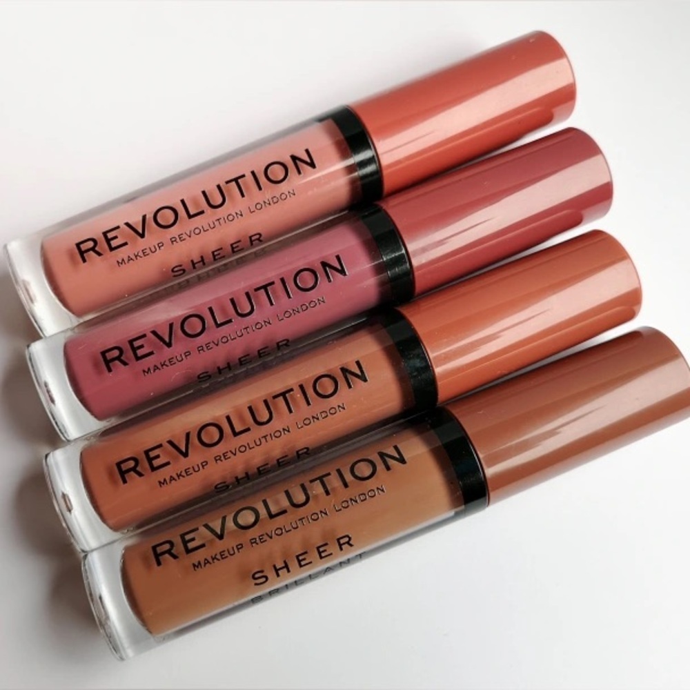 ❄️ Makeup Revolution | Sheer Lip Various Shades Available